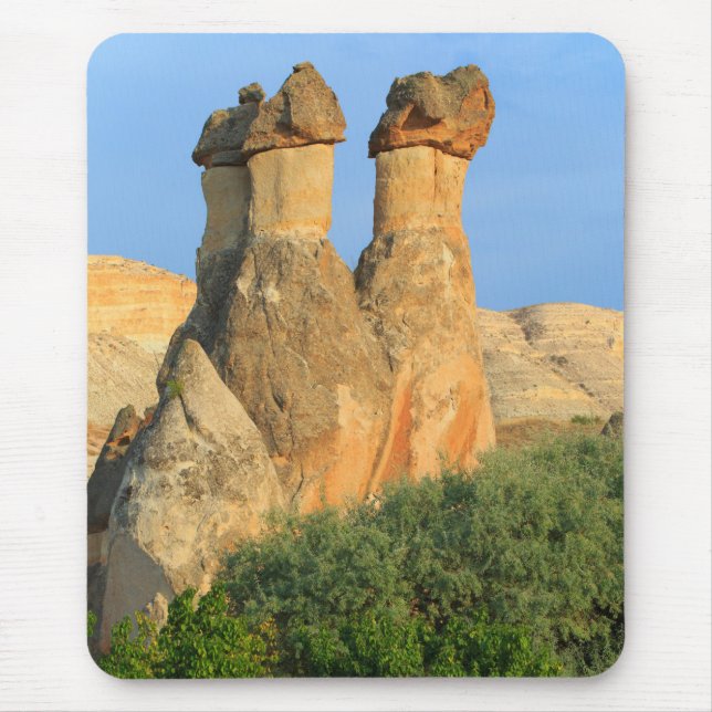 Fairy Chimneys at Sunset Mouse Mat (Front)