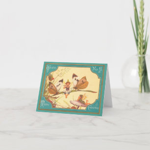 Fairy Christmas Holiday Card