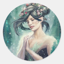 Fairy Christmas Sticker