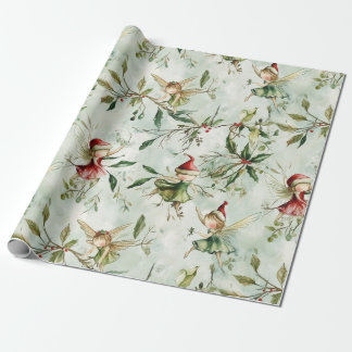 Fairy Christmas Wrapping Papers, Whimsical Gift Wrapping Paper