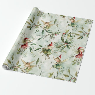 Fairy Christmas Wrapping Papers, Whimsical Gift Wrapping Paper