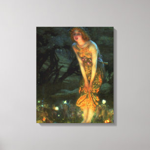 Fairy Circle Fairies Midsummer Eve Canvas Print