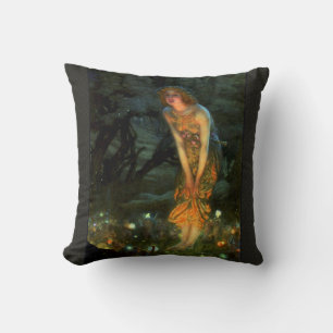 Fairy Circle Fairies Midsummer Eve Cushion