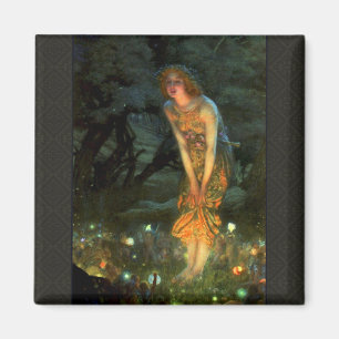 Fairy Circle Fairies Midsummer Eve Magnet