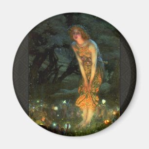 Fairy Circle Fairies Midsummer Eve Magnet