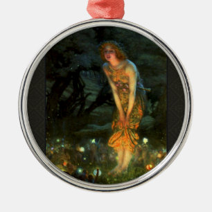 Fairy Circle Fairies Midsummer Eve Metal Tree Decoration