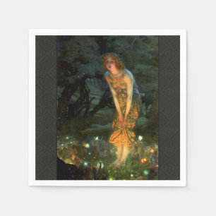 Fairy Circle Fairies Midsummer Eve Napkin