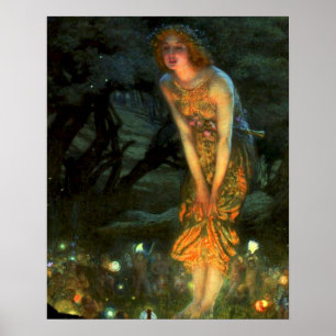 Fairy Circle Fairies Midsummer Eve Poster