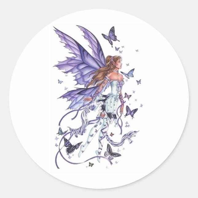Fairy Classic Round Sticker (Front)