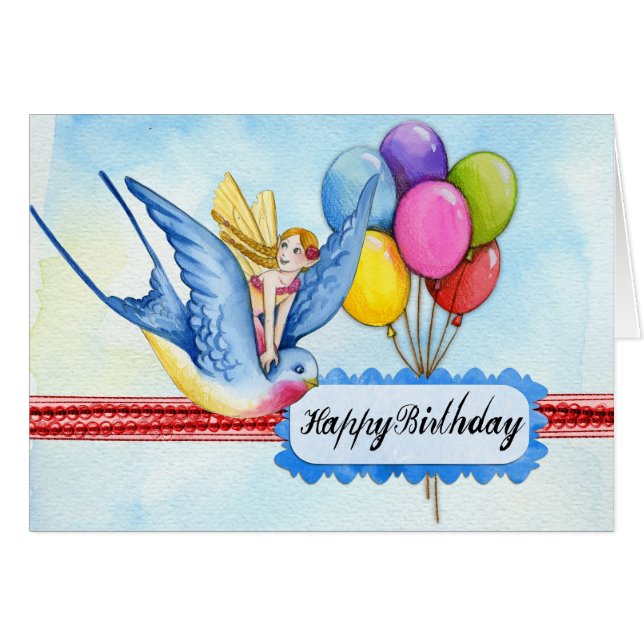 Fairy colorful balloons (Front Horizontal)
