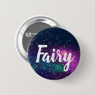 Fairy Customisable Galaxy Identity 6 Cm Round Badge
