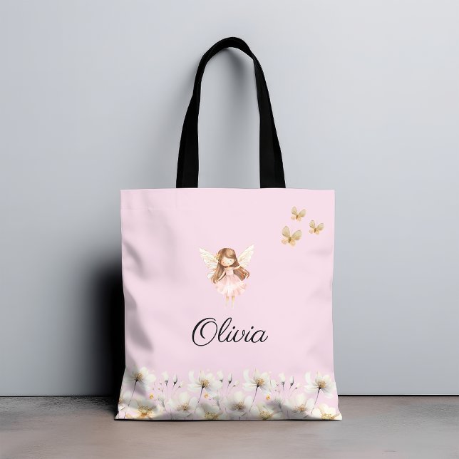 Fairy Cute Butterfly Enchanted Forest Magical Tote Bag (Creator Uploaded)