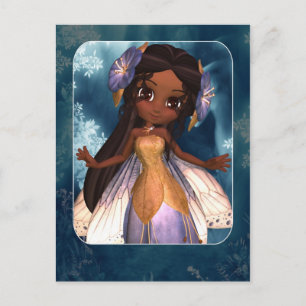 Fairy, Cute Fairy Postcard - Fantasy Art