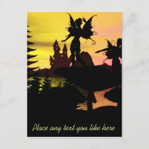 Fairy dance postcard