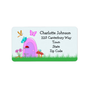 Fairy Door Address Labels