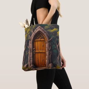 Fairy door tote bag
