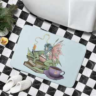 Fairy Dragon Books Tea Friendship  Bath Mat