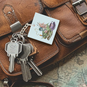 Fairy Dragon Books Tea Friendship  Key Ring