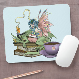 Fairy Dragon Books Tea Friendship Mouse Mat