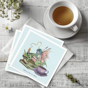 Fairy Dragon Books Tea Friendship Napkin