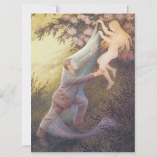 Fairy Dream (by Theodor Severin Kittelsen) Card (Front)