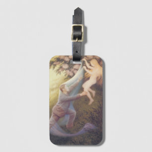 Fairy Dream (by Theodor Severin Kittelsen) Luggage Tag