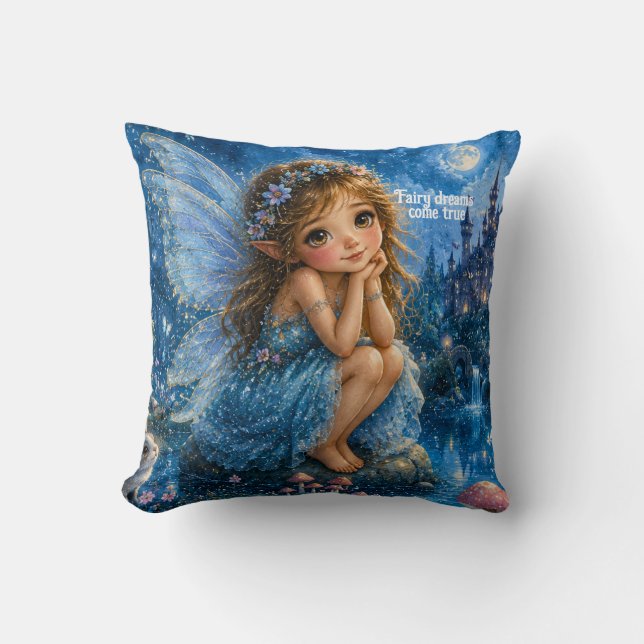 Fairy Dreams Come True Cushion (Front)
