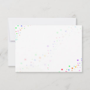 Fairy Dust Blank Card
