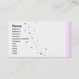 Fairy Dust Custom Business Card