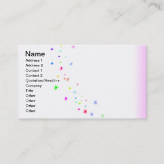 Fairy Dust Custom Business Card