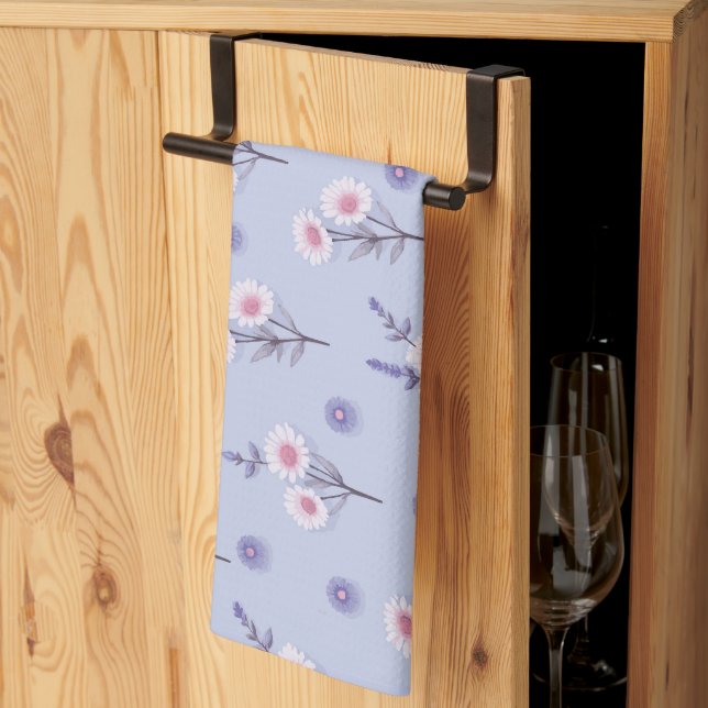 Fairy Dust Daisies Tea Towel (Thirds Fold)
