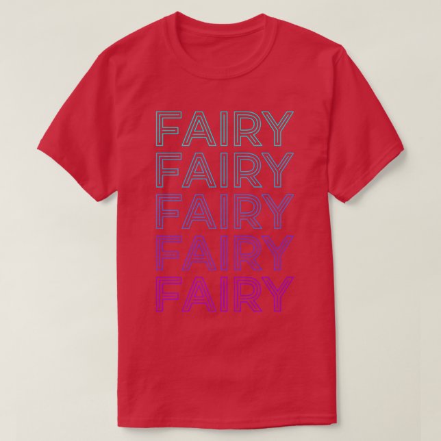 Fairy Fairycore RetroT-Shirt T-Shirt (Design Front)