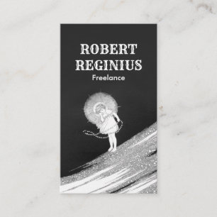 Fairy Fairyland Vintage Art Business Card