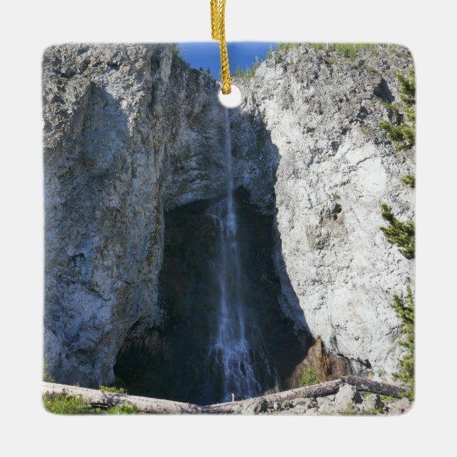 Fairy Falls Ceramic Ornament (Front)