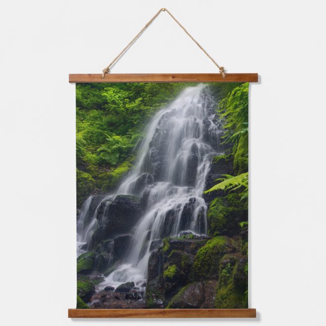 Fairy Falls | Colombia River Gorge Oregon. Hanging Tapestry (Front)