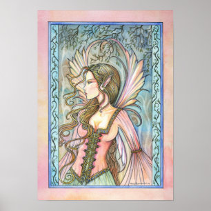Fairy Fantasy Art Poster Print by Molly Harrison