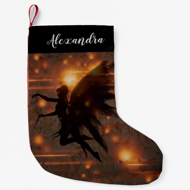 Fairy Fantasy Christmas Stocking (Front)
