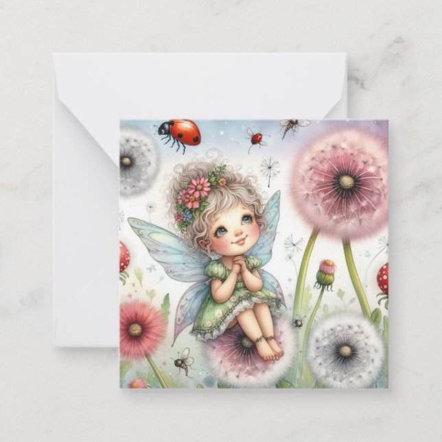 Fairy Fantasy Note Card (Front)