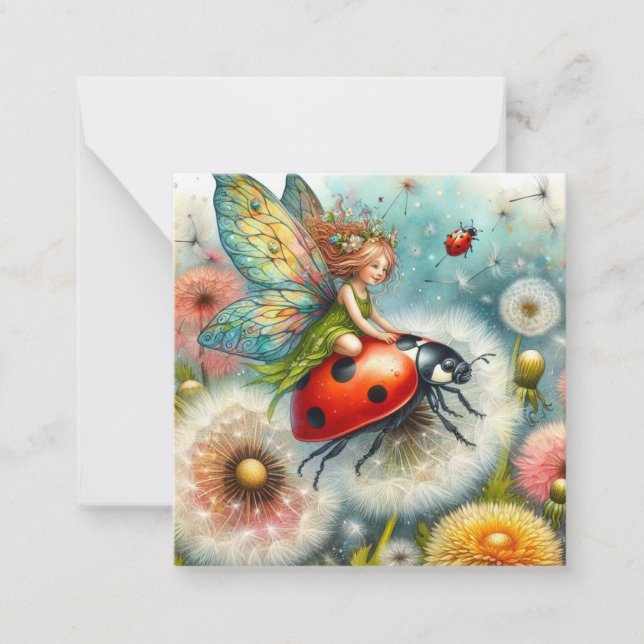 Fairy Fantasy Note Card (Front)