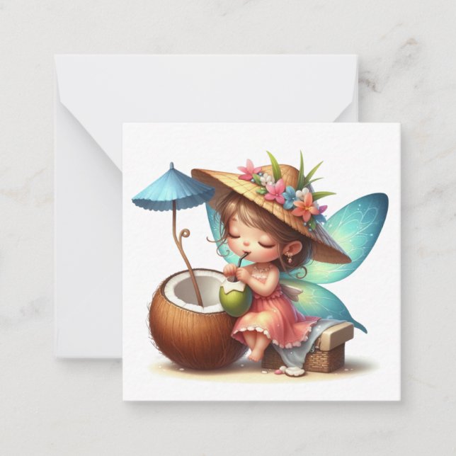 Fairy Fantasy Note Card (Front)