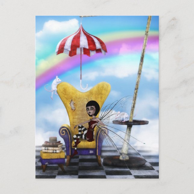 Fairy Fantasy Postcard (Front)