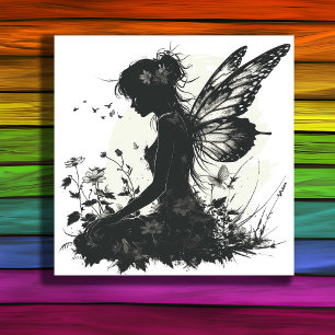 Fairy Fantasy Silhouette theme Photo Print