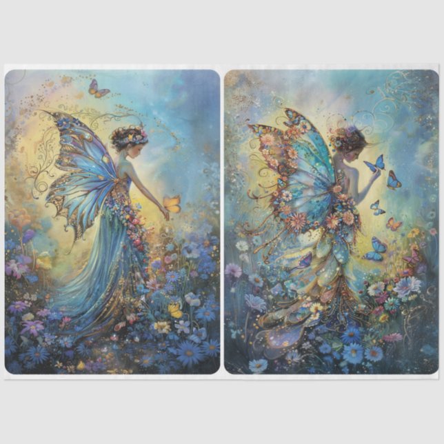 Fairy Fantasy  Tissue Paper (Front)