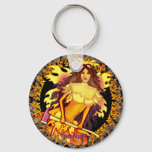 Fairy Firefighter keychain