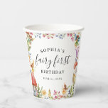 Fairy First Birthday 1st Birthday Paper Cups<br><div class="desc">Matching Collection in the Little Bayleigh Store!</div>