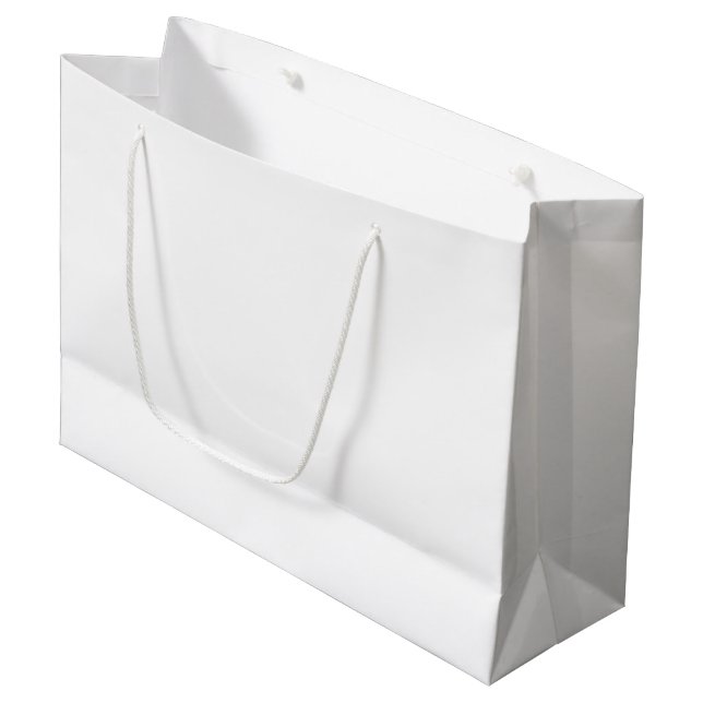 Fairy First Birthday Large Gift Bag (Front Angled)