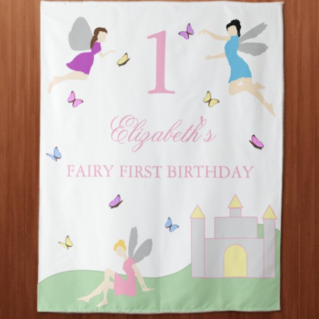 Fairy First Birthday Tapestry (Creator Uploaded)