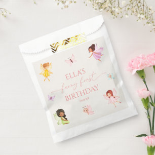 Fairy First Enchanted Fairies 1st Birthday Party Favour Bags