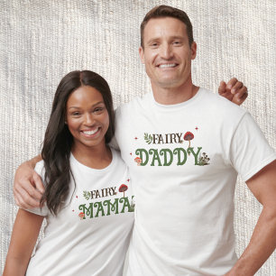 Fairy First Parents Mum Birthday T-Shirt