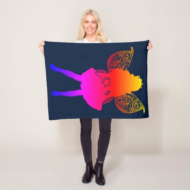 Fairy- Fleece Blanket, 30"x40" (In Situ)